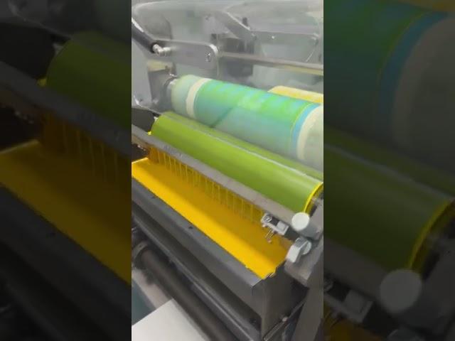 Fast and efficient flexographic printing with good color and luster. #label #printing #package