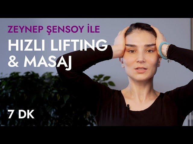 Yüz Yogası: Hızlı Lifting + Masaj 7 dk.