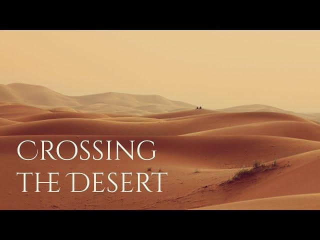 Crossing the Desert Ambience and Music | sounds of a desert with ambient music #ambientmusic