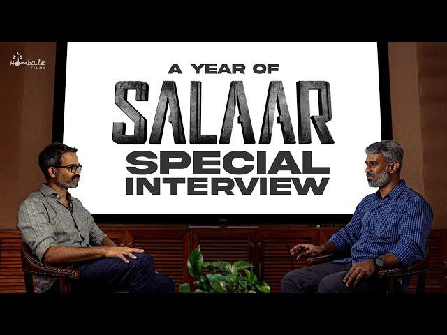 A Year of Salaar | Prashanth Neel Special Interview With Kairam Vaashi | Prabhas | Hombale Films