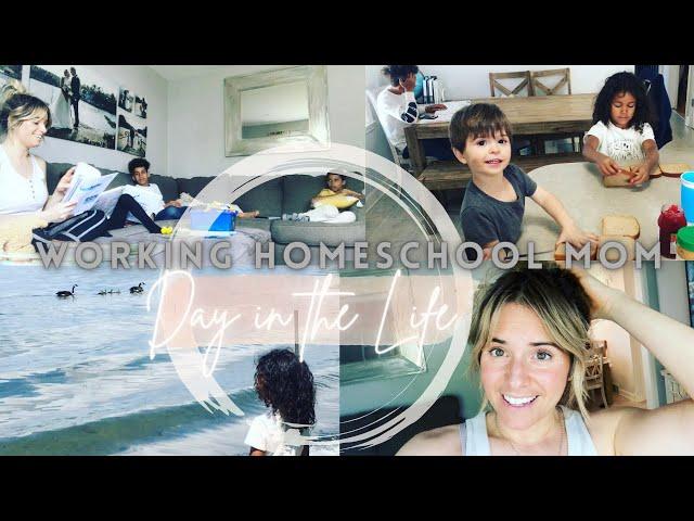 DAY IN THE LIFE || Working Homeschool Mom || Big Family DITL