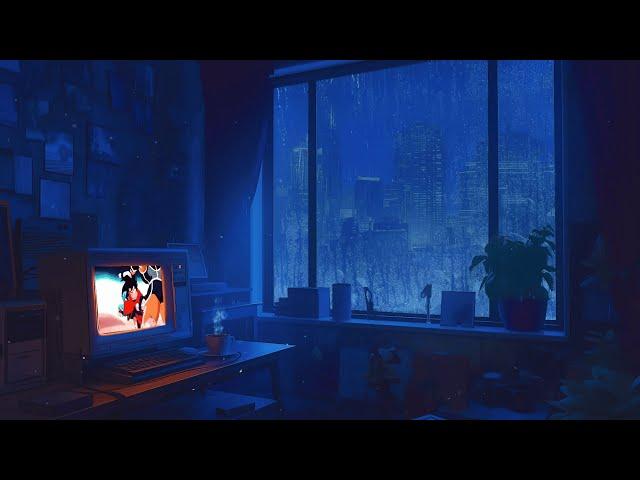 Nostalgic Lofi Hip Hop Beats  1980s & 90s Retro Vibes & Vintage Room Ambience  Lofi Rain Playlist