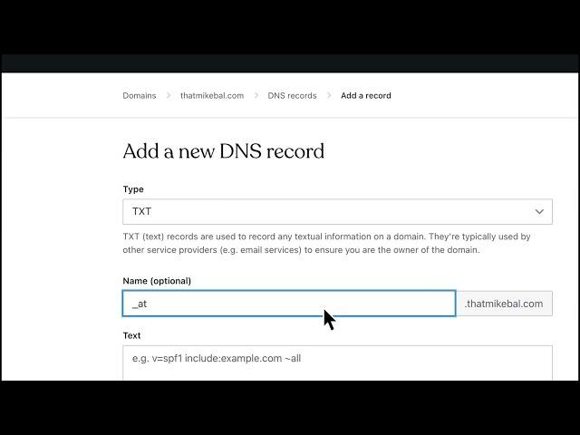 How to verify my domain with a DNS TXT record on WordPress.com