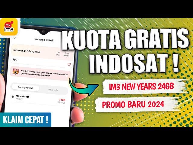 🟢 Cara Mendapatkan Kuota Gratis Indosat 2024