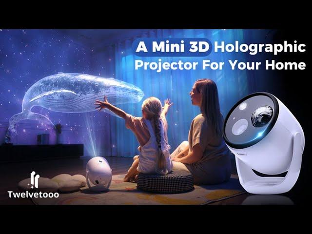 Twelvetooo: The Future of 3D Holographic Projection at Home!