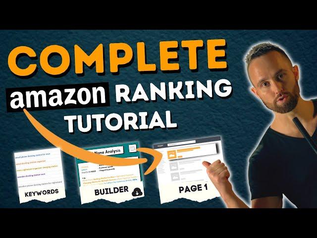 How to Improve Product Ranking on Amazon 2023 - FULL AMAZON LISTING SEO TUTORIAL on Amazon Keywords