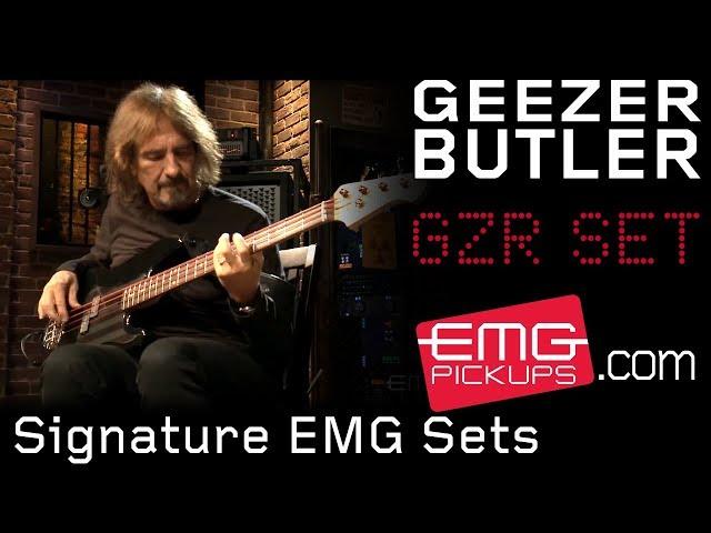 Geezer Butler of Black Sabbath Announces Signature EMG sets - EMGtv