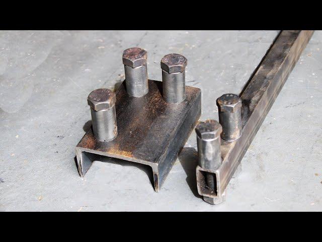 Make A Metal Bender Without Welding || DIY wire bender