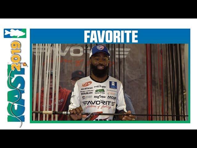 Favorite Fishing Phantom PHAT Glass Casting Rods with Brian Latimer | ICAST 2019