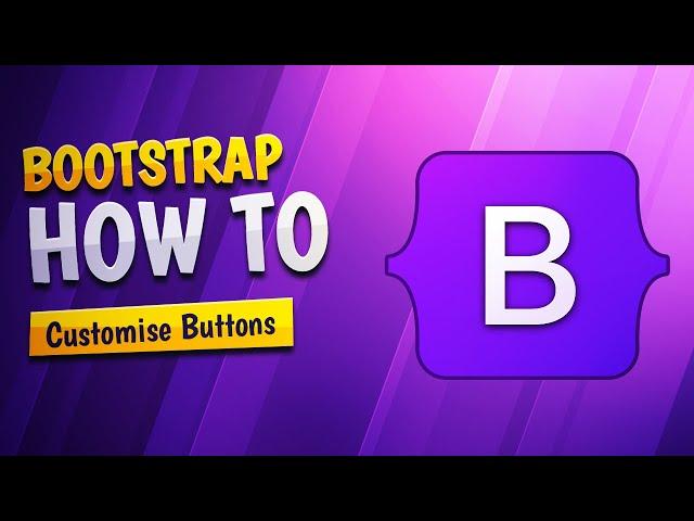 Customize Bootstrap's buttons