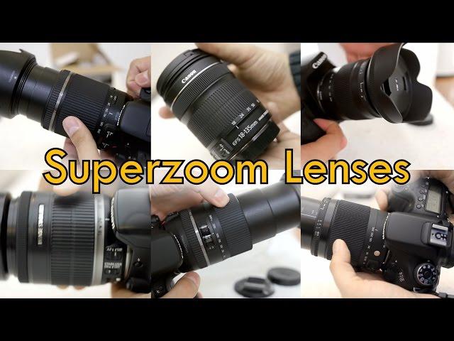 The Best All-In-One / Walkaround / Superzoom Lenses! 6 Lenses Compared (for Canon)