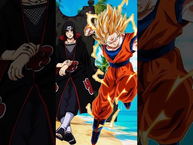 who is strongest?   itachi vs goku