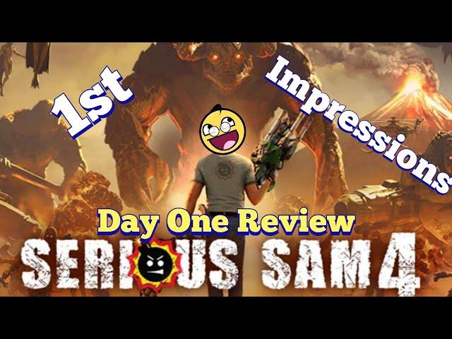 Serious Sam 4 is AWESOME! 1st Impressions Now on Xbox Gamepass and PlayStation Network #serioussam