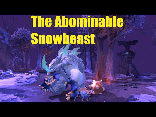 The Abominable Snowbeast [Primal Beast] SET Frostivus 2023#dota2 #frostivus #dota2highlights