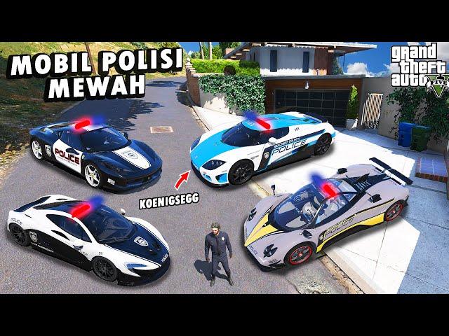 WOW !! Aku Koleksi Mobil POLISI SPORT TERMEWAH di GTA 5