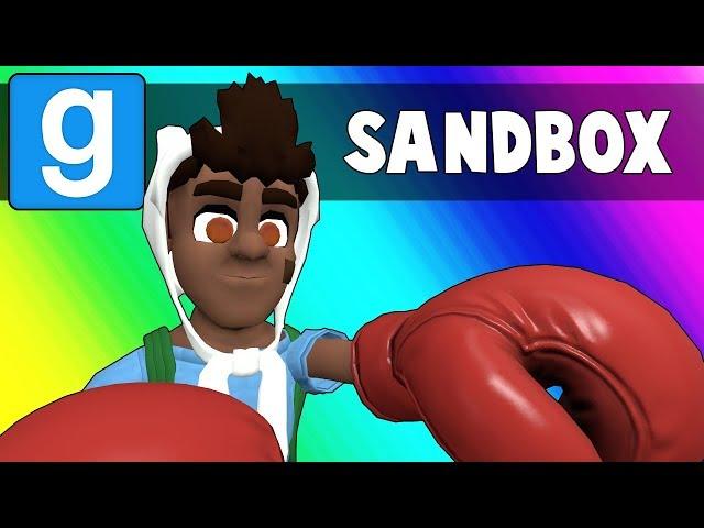 Gmod Sandbox Funny Moments - 2D Ragdoll Fighter Edition! (Garry's Mod)