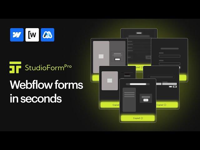 How StudioForm built a low-code app with Webflow, Wized, and Memberstack in two weeks!