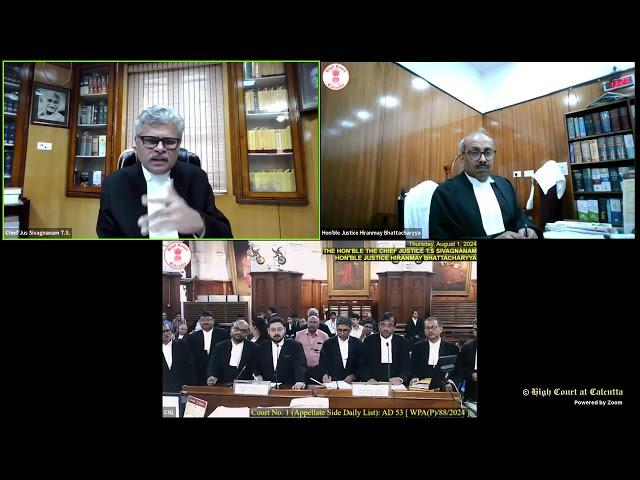 01 August 2024 | Court Room No.1| Live Streaming of the Court proceedings.