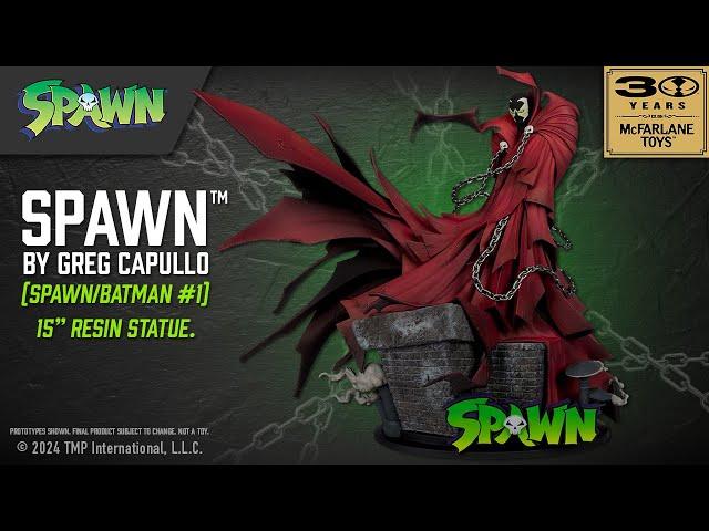 NEW Spawn™ by Greg Capullo (Spawn/Batman #01) Resin Statue | Action Figure Showcase