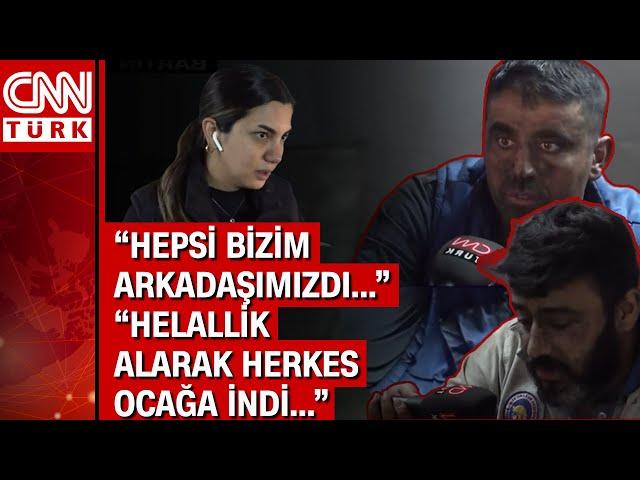 Bartın'da maden faciası! CNN Türk Özel Haberler Şefi Fulya Öztürk bölgeden aktardı