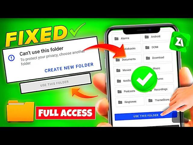 How to Fix Can't Use this Folder  Can't Use this Folder | Fix can't use this Folder