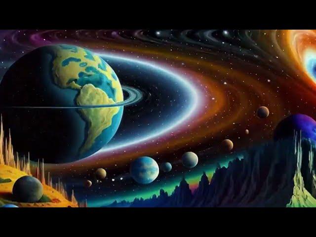 Psytrance - Fullon Morning / Space Rave mix 2024 (AI Visuals Trippy)