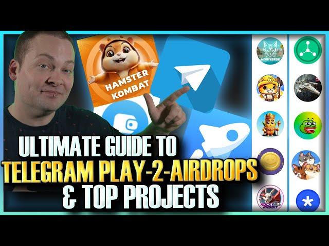 Ultimate Guide to Telegram Play-2-Airdrops & Top Projects!