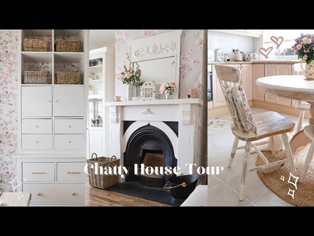 Chatty House Tour 2021 - Romantic, Feminine, Cottage Style Decor!