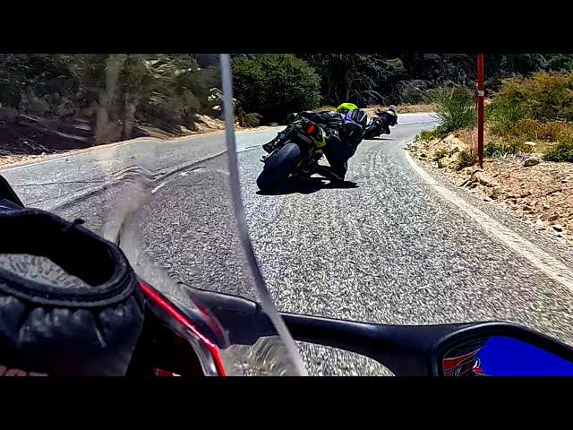 I'm Back With The Fastest Riders In California Aprilia Tuono leads the way