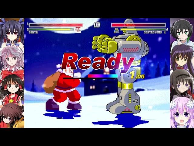 NICK54222 MUGEN Special: Santa Fighter VS Destroyous (Christmas 2024 Special)