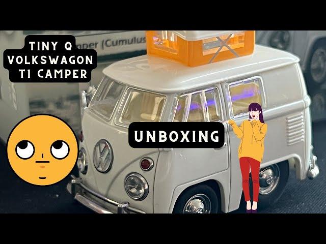 Let's Unbox this TINY Q Volkswagen T1 Camper Van!