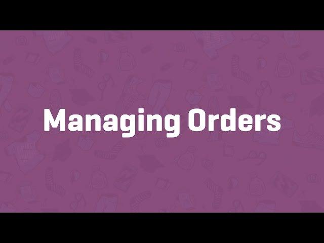 Managing Orders - WooCommerce Guided Tour