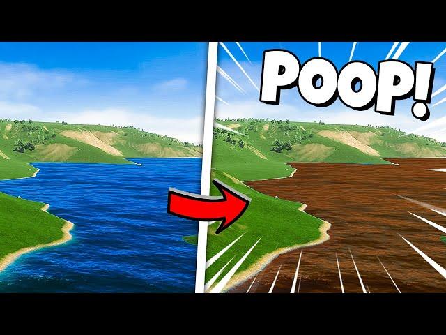 I replaced the sea with poop in Cities Skylines 2...