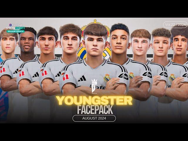 Youngster Facepack Vol.22 Pes 2021 & Football Life 2024 Real Madrid Castilla (SIDER) PC