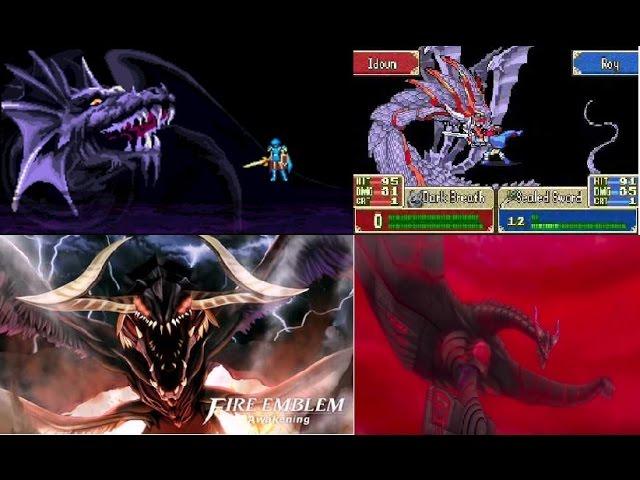 Fire Emblem All Final Bosses (1990-2016)