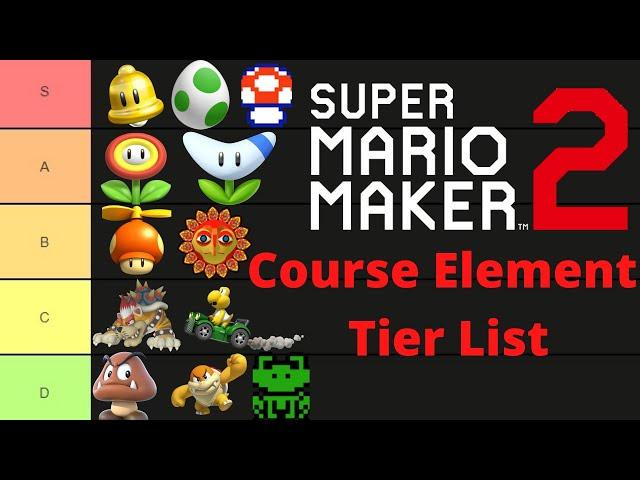 Super Mario Maker 2 Course Element Tier List