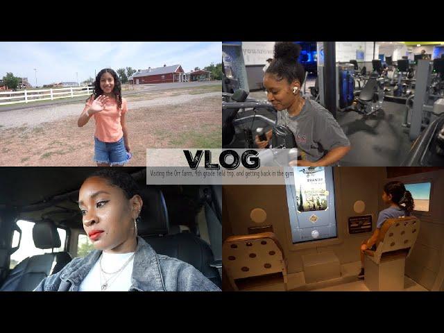 VLOG || Farm visits, 4th grade field trips, and getting in the gym!