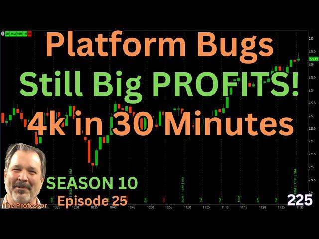 EPISDOE 226: Professor Overcomes a Horrible Platform Debacle to Make Almost 4 k in 30 mins