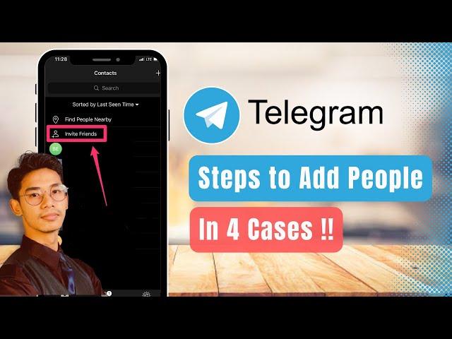 How to Add People on Telegram !