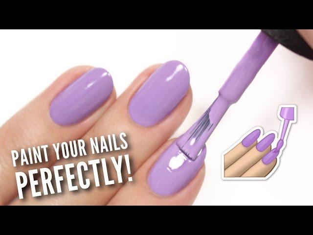 Paint Your Nails PERFECTLY At Home!