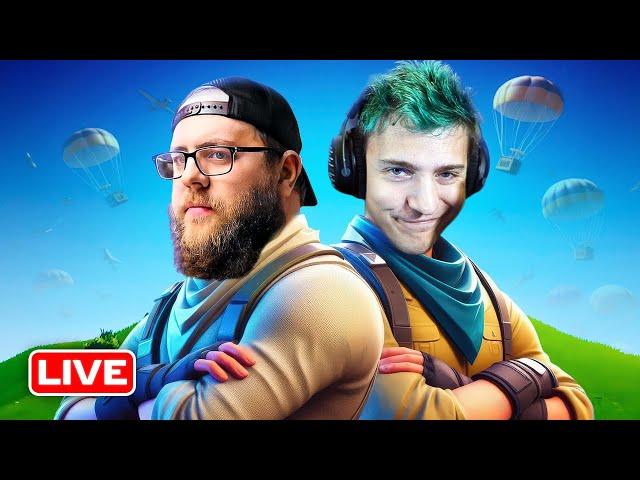 My Brother Forced Me To Play Fortnite  Live