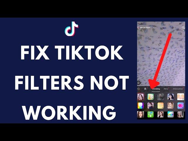 How to Fix TikTok Effects Not Working | TikTok Filters Not Showing (2024)