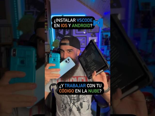 Instala VSCODE en iOS y ANDROID