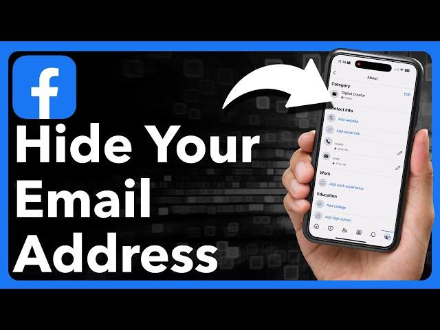 How To Hide Email Address On Facebook