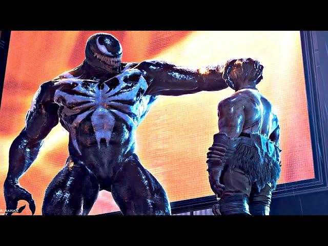 Spider-Man 2 Venom Gameplay vs Kraven Boss Fight (PS5) 2023 Venom Playable