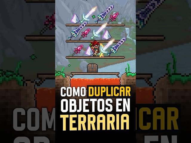  Como DUPLICAR objetos en  TERRARIA 1.4.4 fácil | #bloserjeska #terraria #glitch