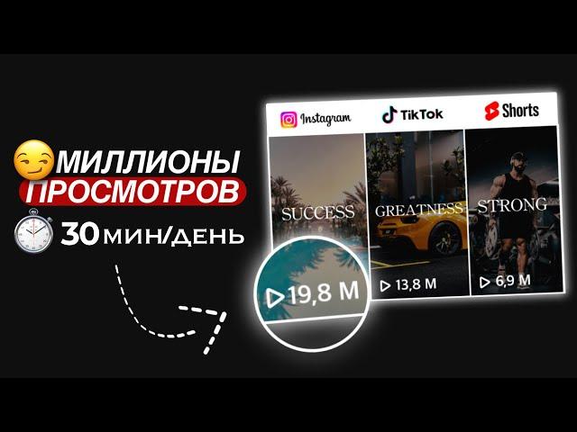 Как создавать ВИРУСНЫЕ ролики на МИЛЛИОНЫ просмотров | ChatGPT, YouTube Shorts, Instagram, TikTok