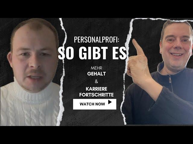 Personalexperte Lars: So bekommst du mehr Gehalt Wie du deine Karriere nach vorne bringst