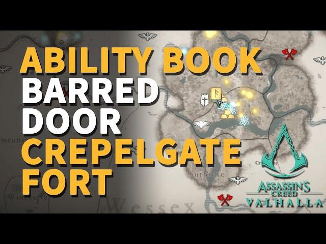 Crepelgate Fort Ability Book Wealth Barred Door Assassin's Creed Valhalla