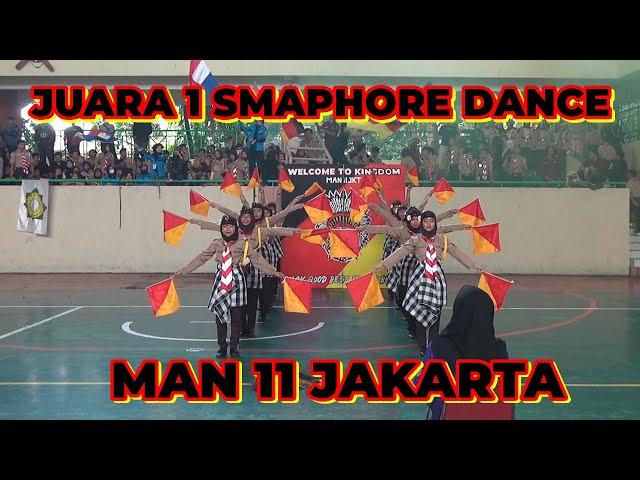 SMAPHORE DANCE PRAMUKA MAN 11 JAKARTA